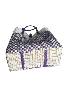 Nouveau style de sacs à main de style écologique pour femmes sacs de tissage de paille en plastique recyclé avec des vêtements tissés en Indonésie pour adultes - Product Image 4