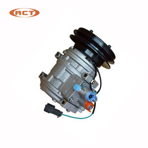 คอมเพรสเซอร์<span class=keywords><strong>แอร์</strong></span><span class=keywords><strong>รถ</strong></span>ยนต์ รุ่น PC200-6 20Y-979-D380 10PA15C ST250201 1B R134A 24V - Product Image 5