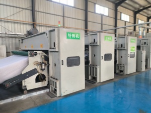 Bán buôn nhà sản xuất chuyên nghiệp mật độ cao công nghệ không dệt len sợi lông cừu kim đấm cảm thấy dây chuyền sản xuất - Product Image 4