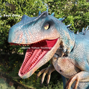 ชุดมาสคอตไดโนเสาร์มังกรเคลื่อนไหวได้สมจริงแบบอัลตร้า-เรียลลิสติก - ชุดแสดงแบบเต็มตัวพร้อมสีและขนาดที่ปรับแต่งได้ - Product Image 2