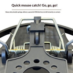 Trampa Automática para Ratas al por Mayor, Trampa para Ratones con Disparador Sensible, Reutilizable, para Control de Plagas en Interiores y Exteriores - Product Image 4