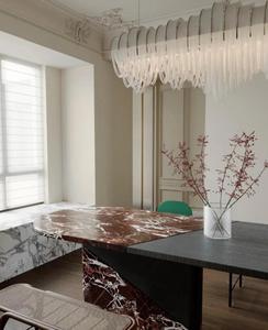 Marbre Rosa Levanto en pierre naturelle de couleur rouge pour plans de travail et comptoirs, résistant à l'eau, idéal pour les hôtels, les salles à manger et les salons - Product Image 5