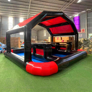 नए <span class=keywords><strong>inflatable</strong></span> पानी के पूल बार पिछवाड़े पार्टी अवकाश मंच एयर बार <span class=keywords><strong>inflatable</strong></span> स्विमिंग पूल पब बार सीट सेट के साथ - Product Image 5