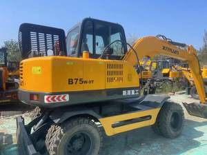 Prix d'usine - Excavatrice sur roues HXINYUAN 75 - 7 tonnes - 8 tonnes - Excavatrice sur roues d'occasion avec moteur puissant - Emballage EPR_Germany - Product Image 4