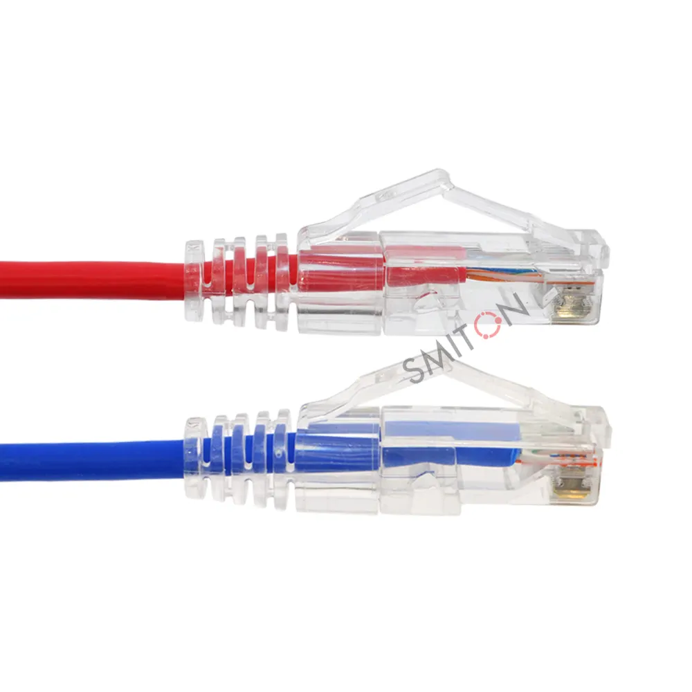 Slim Cat6 Cable 28AWG 30AWG Super Slim Cat6a Patch Cord utp 1M 2M Thin Cat6 Ultra Thin Cables for Connect