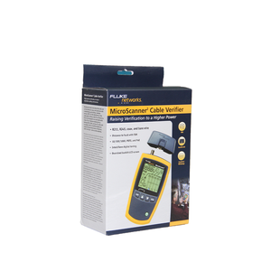 Fluke MS2-100/MS2-Kit/MS2-TTK Microscanner2 Testeur de vérification de câbles réseau haute précision IP55 MS-POE-IE - Product Image 3