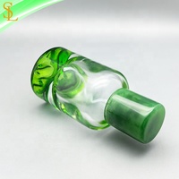 Bouteille de parfum en verre vide haut de gamme personnalisée de 30ml de luxe avec pulvérisateur à pompe et boîte rechargeable