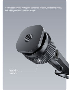 Support magnétique double face pour <span class=keywords><strong>Iphone</strong></span> 16 15 14 <span class=keywords><strong>13</strong></span> Ulanzi MA07 Maglock 1/4 Cold Shoe Phone Mount <span class=keywords><strong>Trépied</strong></span> pour Light Livestream - Product Image 3