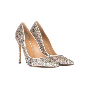 Elegant <strong>Glitters</strong> Lady <strong>Pumps</strong> Sexy 12CM High-heeled Women Shoes - Product Image 2
