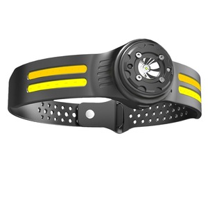 Lampe frontale XPE 4 COB avec capteur infrarouge, batterie rechargeable, lampe de travail pour course à pied en extérieur - Product Image 3