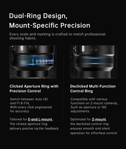 7ช่างฝีมือ AF 135มม. F1.8สูงสุดเลนส์โฟกัสอัตโนมัติเต็มเฟรมสำหรับ SONY E / Nikon z/l mount เลนส์ถ่ายภาพบุคคลกล้องมิเรอร์เลส - Product Image 4