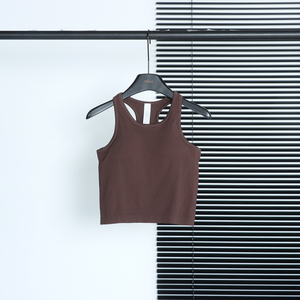 Débardeur de sport sans couture Lulu pour femme, rembourré, pour yoga, gym, course à pied, dos nageur - Grande Vente - Product Image 4