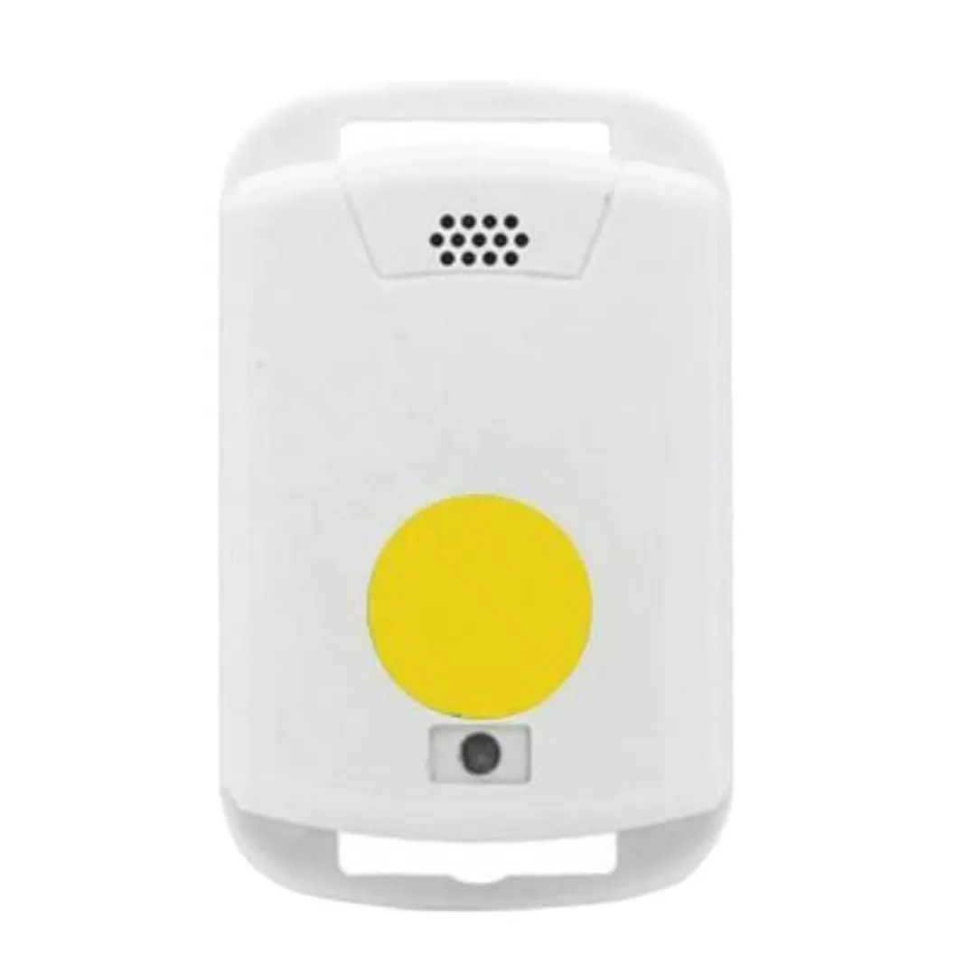 Ancianos portátil inalámbrico GSM ayuda alarma de marcación automática GSM alerta de Salud Médica alarma SMS hablar