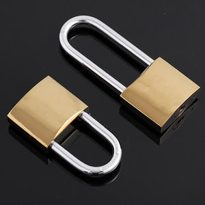 철 자물쇠 티타늄 도금 잠금 헤비 듀티 보안 자물쇠 높은 보안 철 자물쇠 모두 키 - Product Image 3