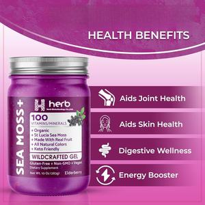 Gel de Musgo Irlandés Orgánico Natural de Marca Privada OEM/ODM, Vitaminas, Suplementos Herbales, Gel de Musgo Marino con Sabor - Product Image 3