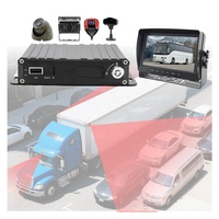 Système de caméra embarquée 4G de sécurité pour voiture, MDVR 8 canaux, moniteur de caméra de camion, enregistreur vidéo arrière AHD pour véhicule, vue latérale de remorque