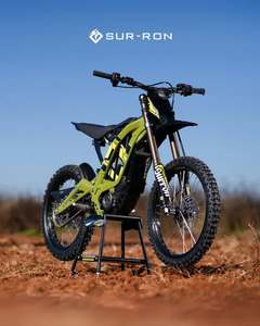   Moto électrique tout-terrain Lightbee 8000W 60V, E-Dirt Bike avec écran LED et double suspension - Product Image 1