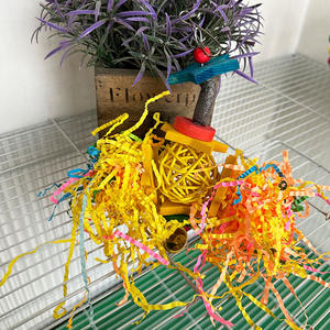 Jouets pour oiseaux, accessoires, balançoire, fil à tirer, jouet, ensemble <span class=keywords><strong>de</strong></span> 5 pièces, ensemble <span class=keywords><strong>de</strong></span> jouets pour oiseaux, morsure - Product Image 4