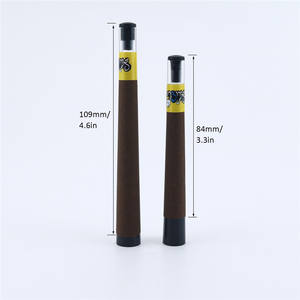 Cono Pre-Enrollado de 109 mm, Estándar, Marrón, Accesorios para Fumar Hierbas, Envoltura con Punta de Vidrio - Product Image 6