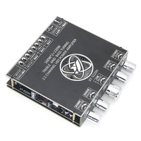 Carte d'amplification subwoofer 5.1 XY-S220H TDA7498E 2.1 canaux 160WX2+220W, carte d'amplificateur audio stéréo avec circuits intégrés de basses
