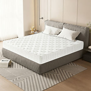 Matelas à ressorts ensachés hypoallergénique, écologique et durable, taille double, pour hôpital, tissu tricoté 300g/m², lit doux et confortable - Product Image 1