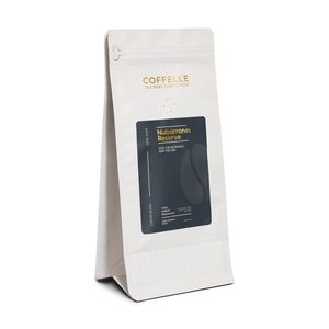 Tùy chỉnh in túi cà phê có nắp kéo Mylar đứng lên túi nhôm hình túi cà phê đáy phẳng có van và dây kéo - Product Image 3