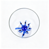 Verre à shot créatif en forme de pieuvre 3D, design moderne, haute qualité, transparent, réutilisable, 300 ml, passe au lave-vaisselle, pour fêtes, bars, restaurants