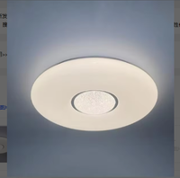 Plafonnier LED Boyid en aluminium et acrylique moderne, CRI 80, 4000K, pour salon, 36W