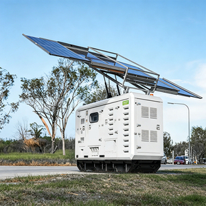 Planta de Energía Solar Híbrida Automática LANTONG GSB-30/GSB-50 para Uso Industrial, Generador de Electricidad Continua 400V/415V - Product Image 4