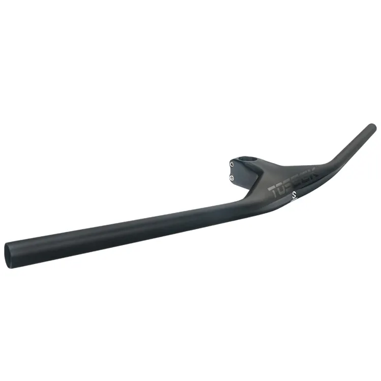 TOSEEK full carbon fiber bicycle handlebar mtb handlebars integrated handlebar black matte bike parts