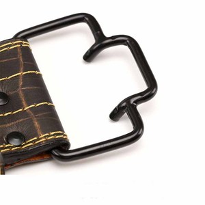 Cinturón de Levantamiento de Pesas de Cuero Genuino Ajustable para Protección Lumbar, Cinturón de Cuero Personalizado para Gimnasio - Product Image 2