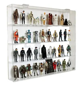 Vetrina da collezione vetrina acrilica per Action figure di Star Wars