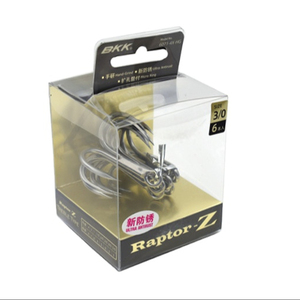 เบ็ดตกปลาทะเล Raptor <span class=keywords><strong>Original</strong></span> รุ่น 6071-4X-HG แบบ 4 ทาง  แข็งแรงพิเศษ ป้องกันสนิม  พร้อมตัวเบ็ดแบบ Treble Hook และดัมมี่ทิน - Product Image 1