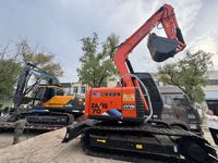 Mini-excavatrice Hitachi ZX70 d'occasion d'origine japonaise, 7 tonnes, vente en promotion, garantie de qualité