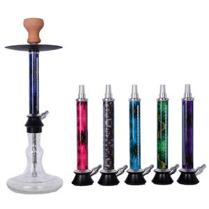 Chicha portable de luxe en verre et acier inoxydable, grande taille, de fabrication allemande, très technologique et très prisée. - Product Image 6