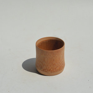 Tasse à saké japonaise tasse <span class=keywords><strong>en</strong></span> <span class=keywords><strong>bois</strong></span> de bambou sculpté antique tasse à thé naturelle pour thé vin café artisanat d'art populaire traditionnel de Chine - Product Image 5