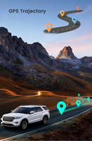 Caméra embarquée intelligente 4G 4K avec caméra avant et arrière 1K, ADAS, BSD, suivi GPS et moniteur de stationnement