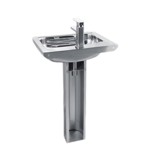 Lavabos sur pied de haute qualité en acier inoxydable pour la sanitaire, lavabo à poser au <span class=keywords><strong>sol</strong></span> - Product Image 4