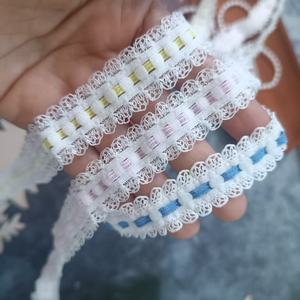 Cinta Elástica de Nailon Tejida a Mano 5876/1.6 para Ropa de Bebé y Mascotas con Doble Nudo en el Centro, Banda Elástica de Color - Product Image 2