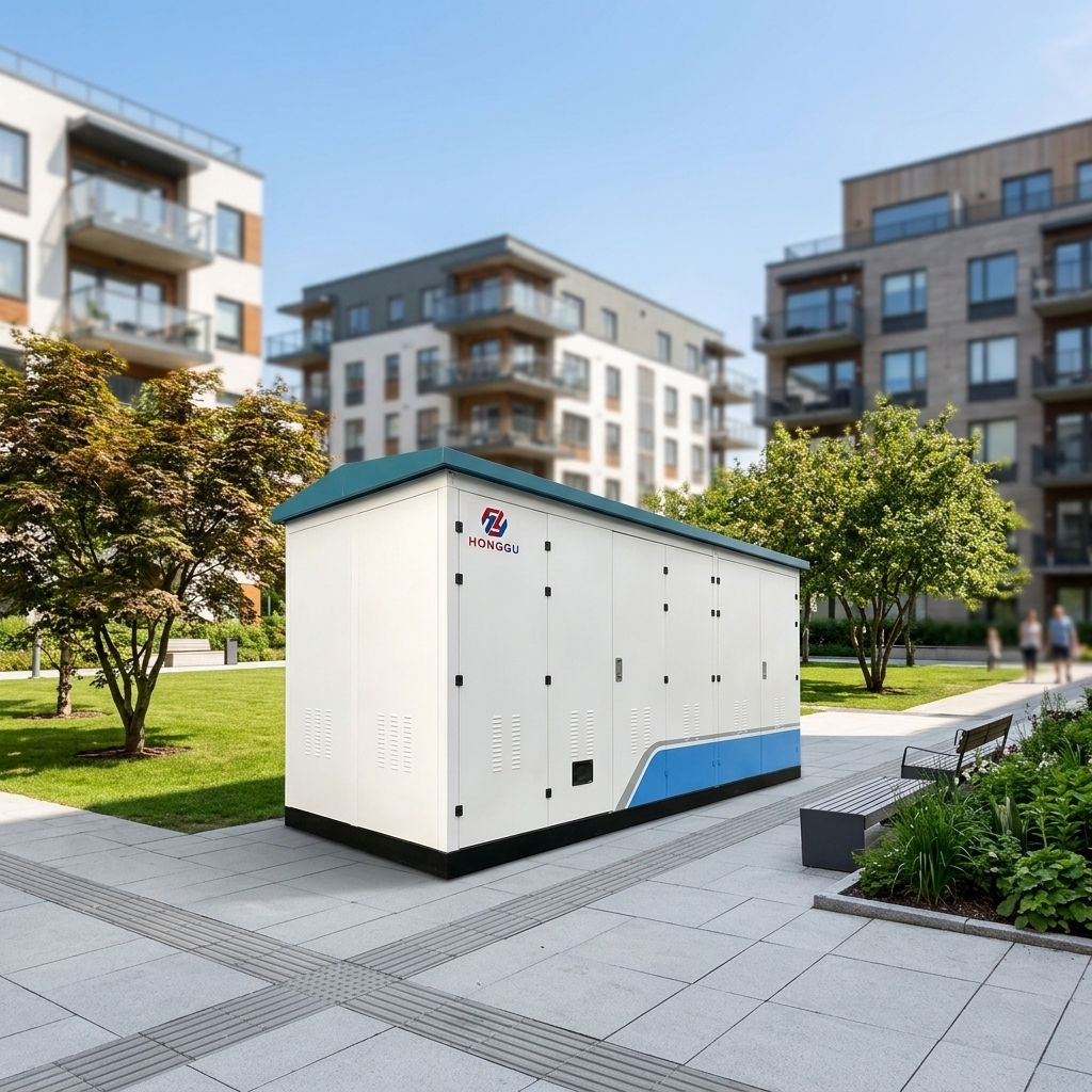 Waterproof Three Phase Outdoor Power Substation Unit Matching EV Charging Station Devices · image 4