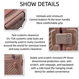 Maleta de Viaje para PC, Maleta Deportiva con Candado TSA, Ligera y con 5 Niveles de Ajuste, Carro de Aluminio, Bolsa con Separación para Seco y Húmedo - Product Image 6