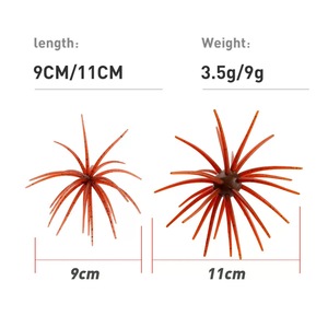 <span class=keywords><strong>Leurre</strong></span> de pêche TPE <span class=keywords><strong>souple</strong></span>, imitation oursin de mer, 2.8g 8.7g, pour <span class=keywords><strong>brochet</strong></span>, ormeau, tilapia, mandarin, appât d'<span class=keywords><strong>hiver</strong></span> - Product Image 4