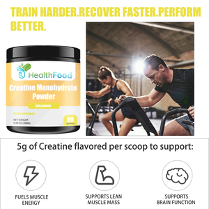 Factory Direct Creatine Monohydrate Powder with Creatine Monohydrate <b>Maximizes</b> Muscle Recovery Output Fitness Levels Powder - Product Image 4