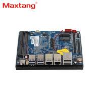 Carte mère industrielle embarquée Maxtang Intel Celeron 4205U I3-8145U 3,5 pouces, double canal SO-DIMM DDR4 64 Go avec 2 LAN 4 USB3.0