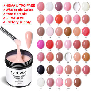 เจลต่อเล็บ Kaga <span class=keywords><strong>Y84</strong></span> OEM ODM ปราศจากสาร HEMA/TPO เป็นมิตรกับสิ่งแวดล้อม ยูวี บิลเดอร์เจล 1 กิโลกรัม ปรับระดับเองได้ เจลแข็ง ติดทนนาน 3-4 สัปดาห์ - Product Image 1