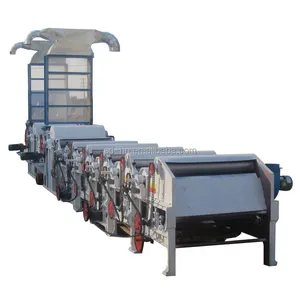 Cotton Fabric with High Quality High Speed Textile Recycling Production Line