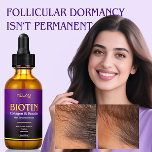 เซรั่มบำรุงหนังศีรษะสูตรเฉพาะ ออร์แกนิค ไบโอติน คอลลาเจน เปปไทด์ เนื้อสัมผัสเรียบเนียน ช่วยเร่งการเจริญเติบโตของเส้นผมและบำรุงรากผม ใช้ได้ทุกวัน - Product Image 5