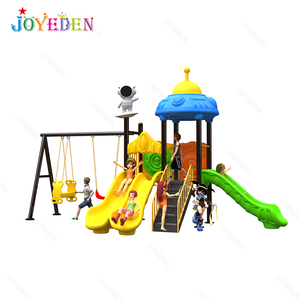 Oem bán buôn Quảng Đông joyeden Chất lượng cao giá rẻ hơn nhựa trượt <span class=keywords><strong>daycare</strong></span> trẻ em của sân chơi ngoài trời với đu - Product Image 3