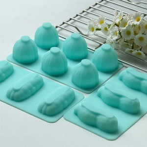 Molde de Silicona en Forma de Cacahuete para Pasteles, Molde de Silicona para Mousse de Pecana, Molde de Silicona para Velas de Avellana, Herramientas Personalizables para Pasteles - Product Image 2