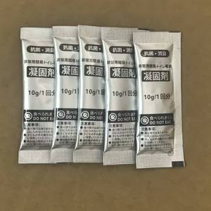 Coagulante para inodoros portátiles, 10g por paquete, para uso de emergencia, solidifica la orina y las heces con efecto desodorante - Product Image 5